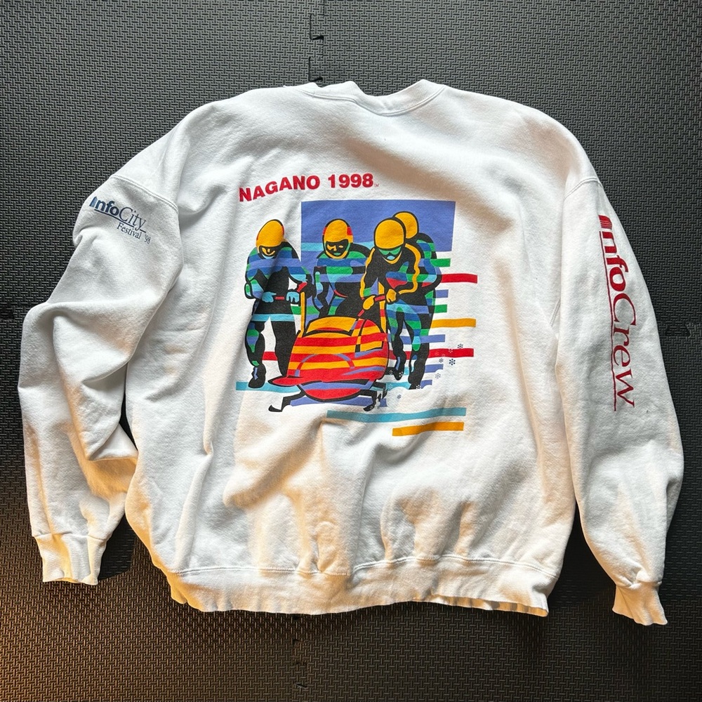 1998 Nagano Olympics Crewneck